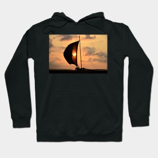 Coucher de soleil au Sri Lanka Hoodie